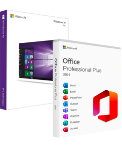 Microsoft Windows 10 Pro + Office 2021 Professional Plus